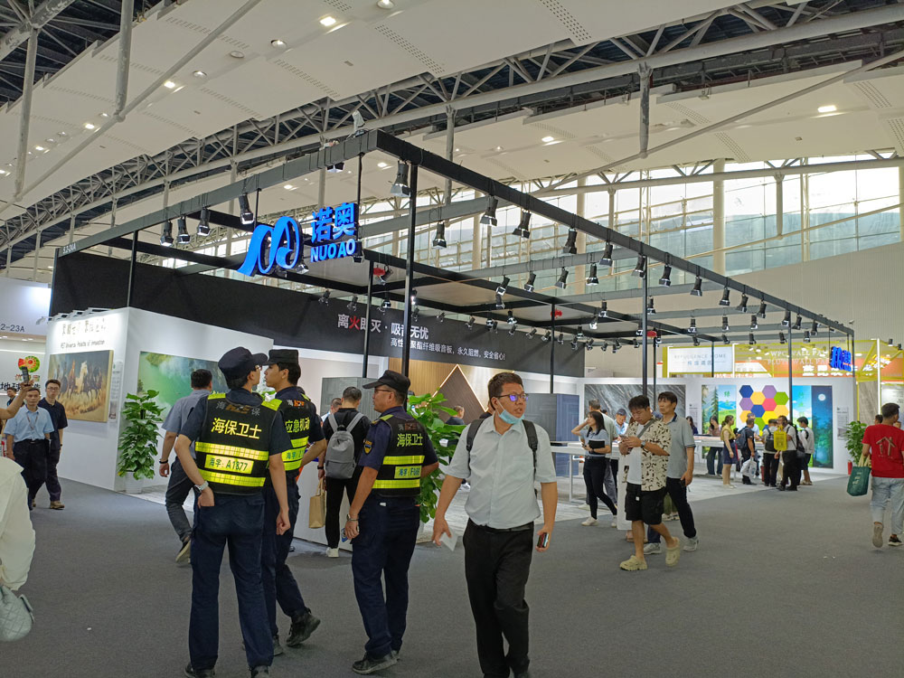 諾奧展臺現場效果
