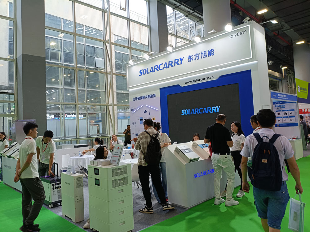 東方旭能展臺搭建現(xiàn)場效果
