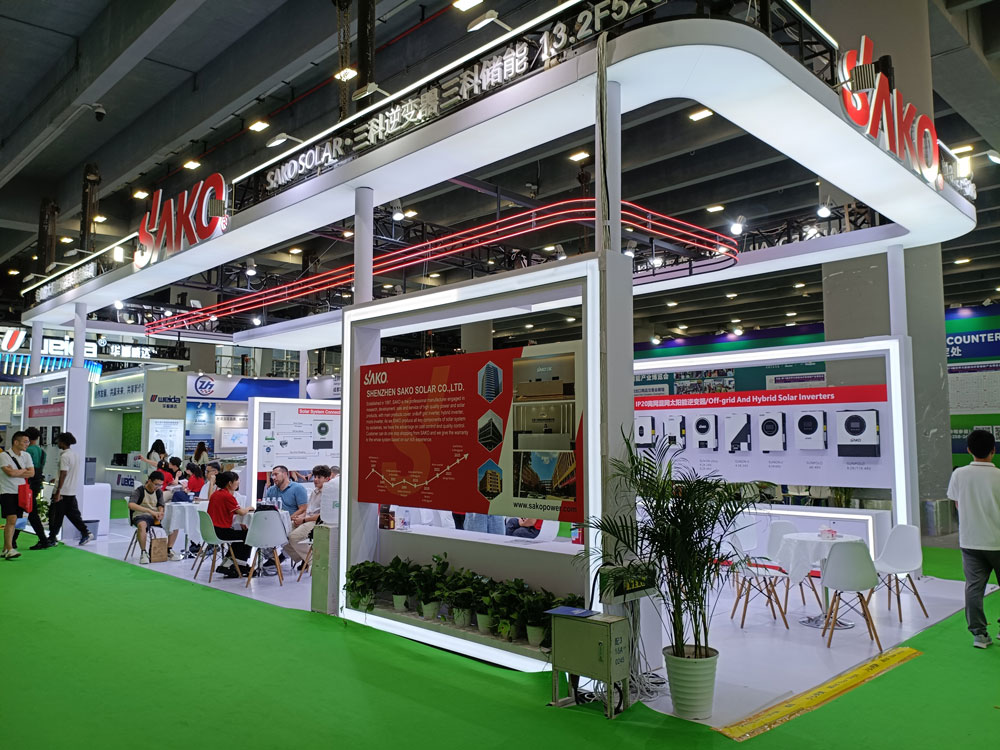 SAKO展臺搭建現(xiàn)場效果