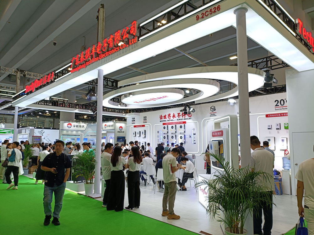 泰琪豐展臺搭建現場效果