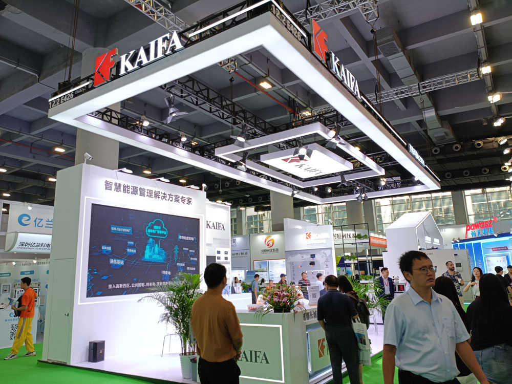 KAIFA展臺搭建現場效果
