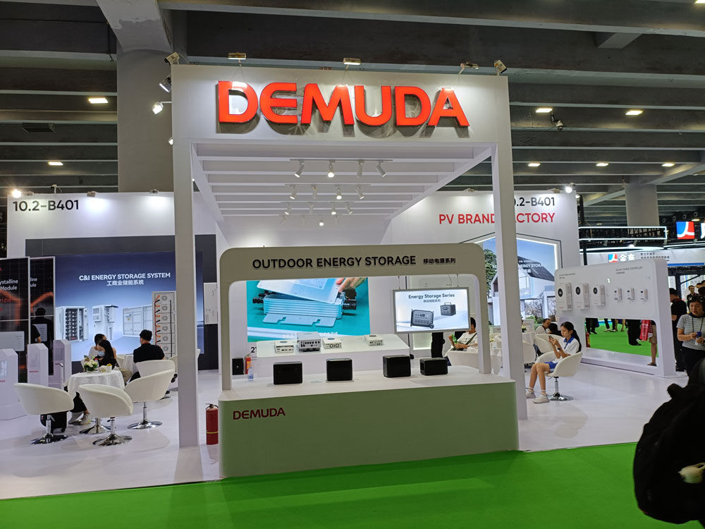 DEMUDA展臺(tái)搭建現(xiàn)場效果