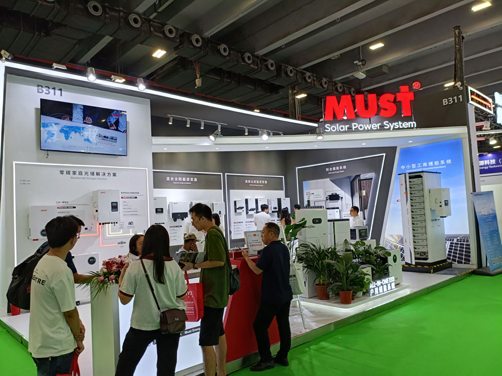 MUST展臺(tái)搭建現(xiàn)場效果