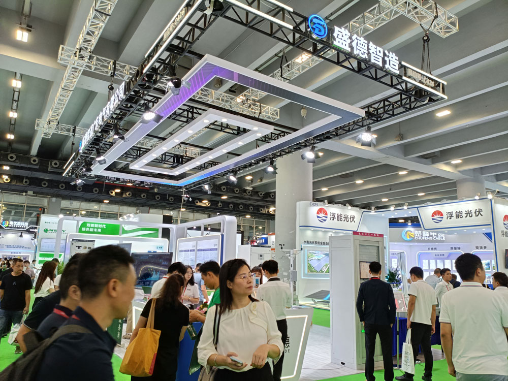 盛德智造展臺搭建現(xiàn)場效果