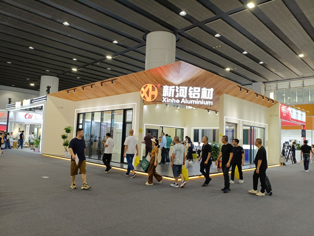 新河鋁材展臺現場效果 新河鋁材展臺現場效果