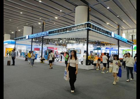 2025年7月廣州建博會中國建筑第四工程局有限公司展臺現場效果