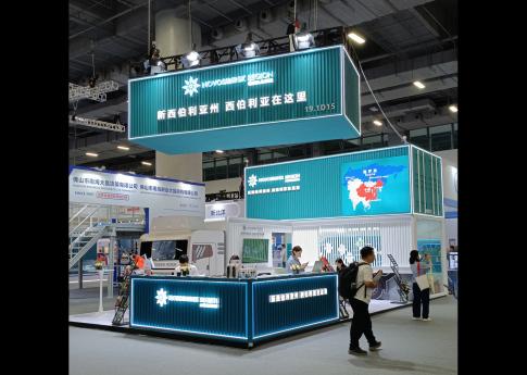 2025年5月廣州物流裝備技術展新西伯利亞州展臺現場效果