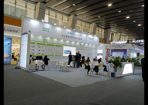 2025年7月廣州建博會銳科光電展臺現場效果