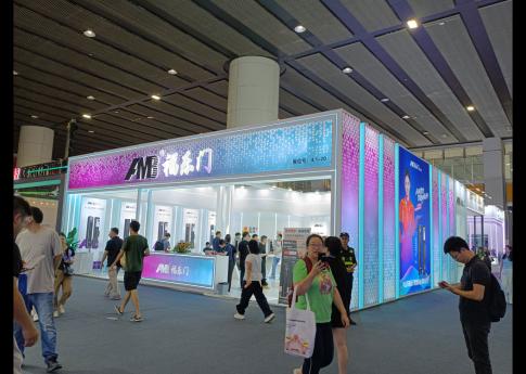 2025年7月廣州建博會福樂門展臺現場效果