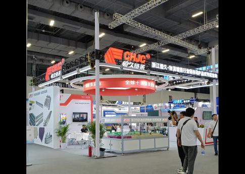 2025年5月廣州物流裝備技術展恒久鏈條展臺現場效果