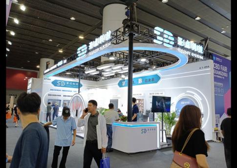 2025年7月廣州建博會圣點科技展臺現場效果